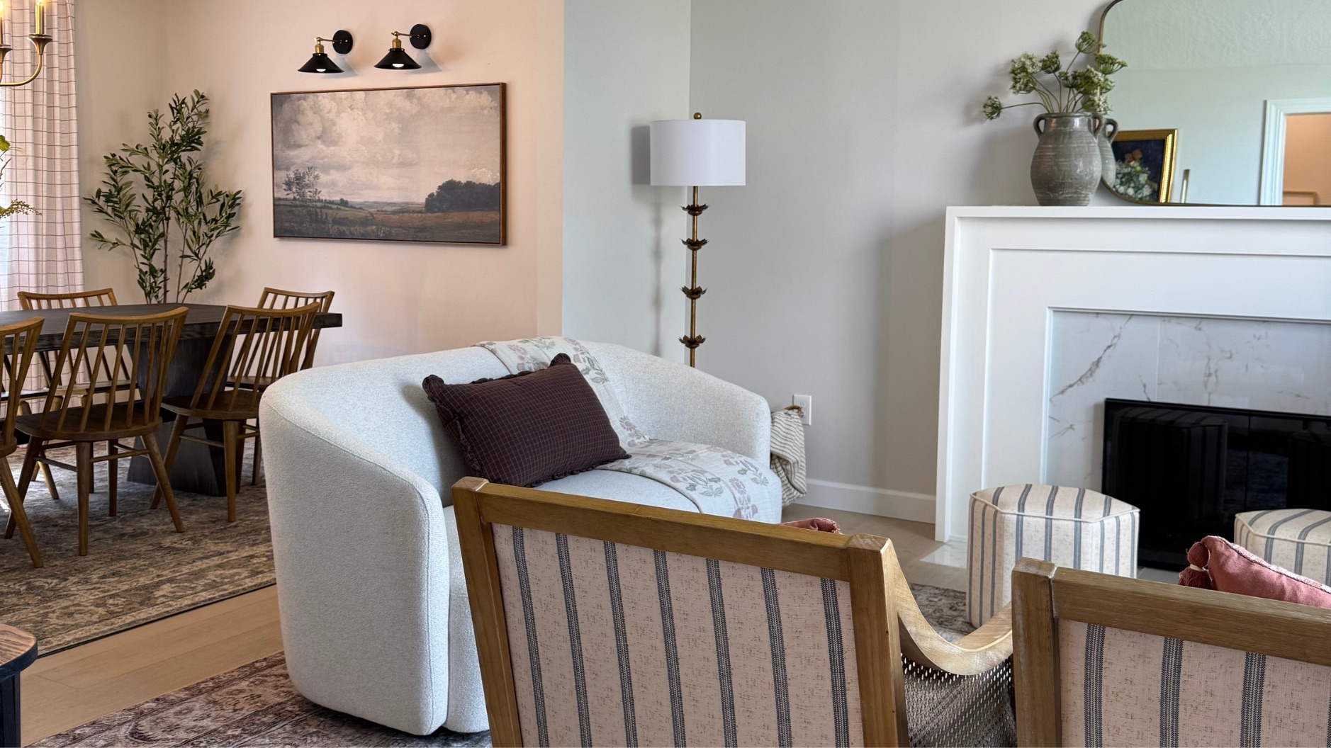 Warm living space
